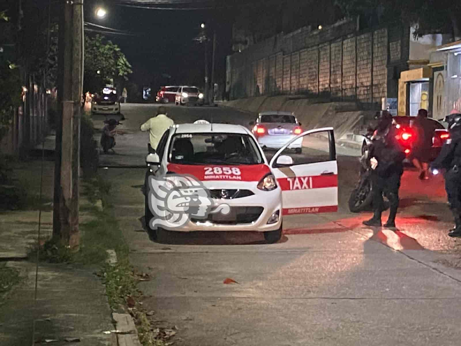 Piden ayuda económica para taxista baleado en Minatitlán(+Video)