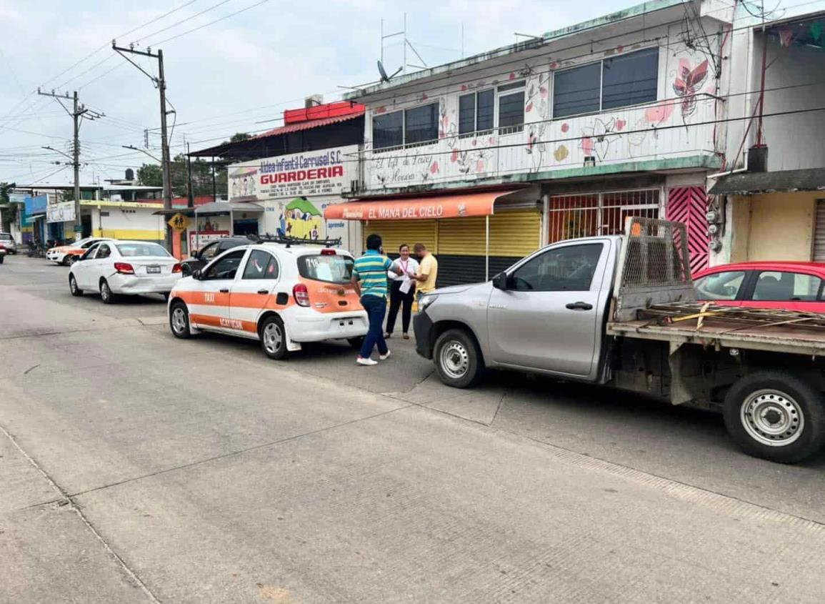 Carambola en el barrio Zapotal de Acayucan