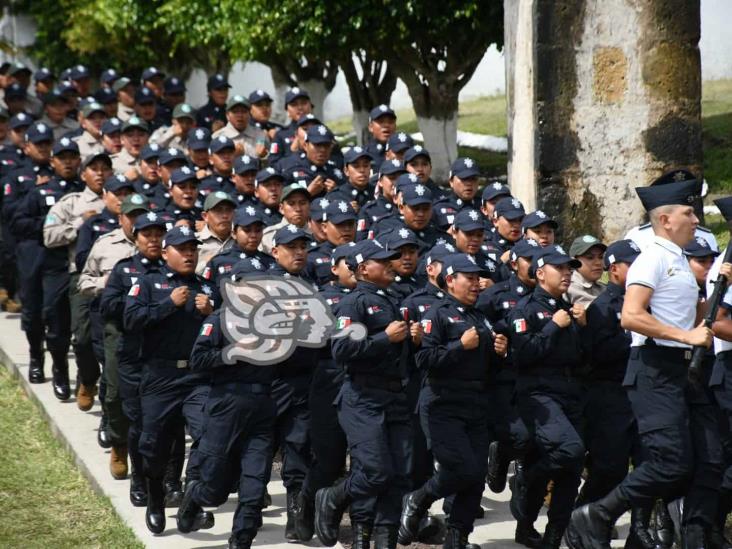 (+Video) Se gradúan 277 nuevos policías en Veracruz