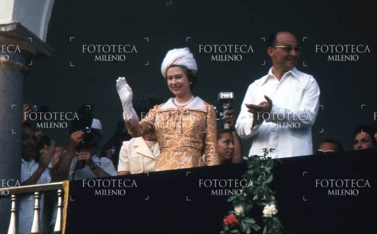 La visita de la Reina Isabel II a Veracruz de 1975 en fotos