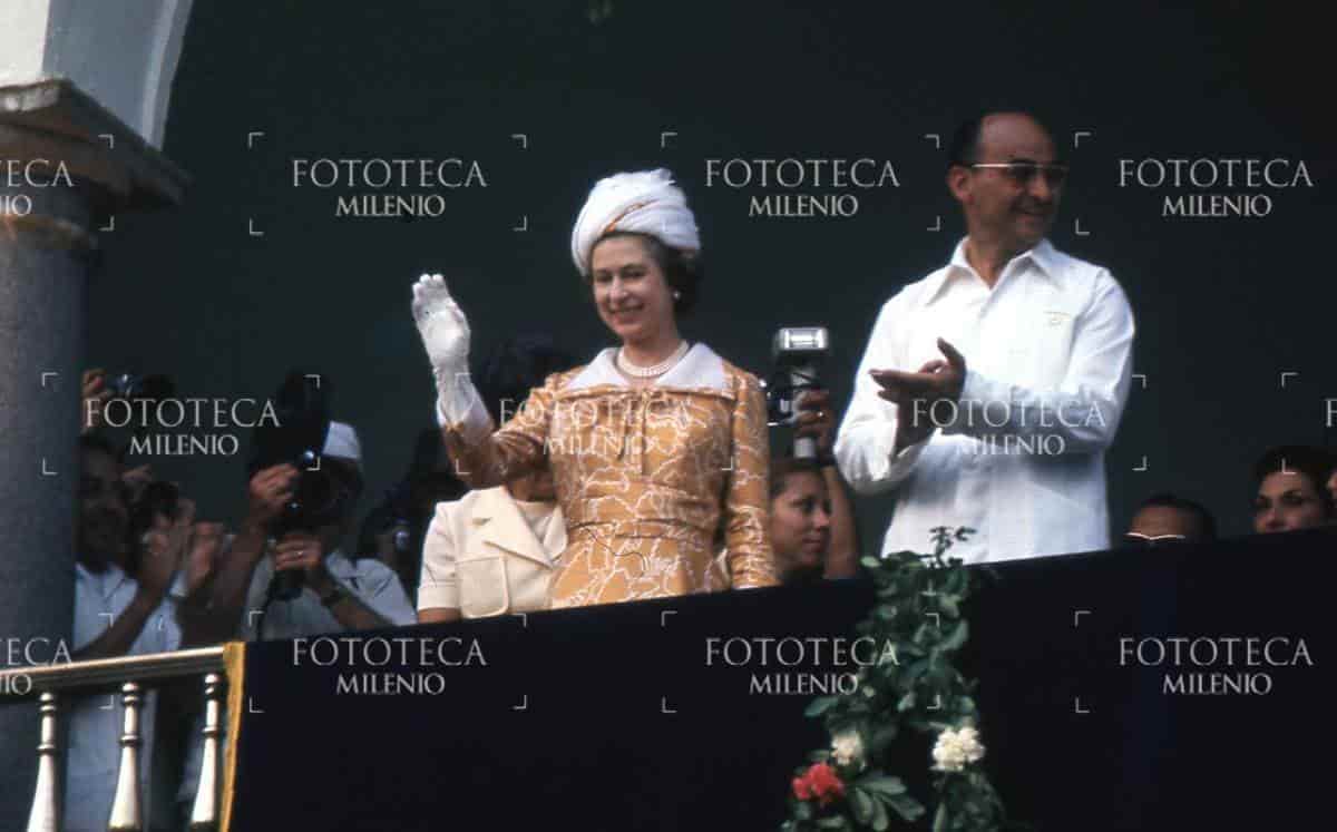 La visita de la Reina Isabel II a Veracruz de 1975 en fotos