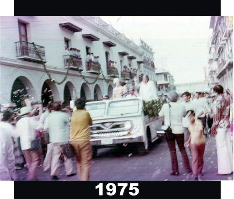 La visita de la Reina Isabel II a Veracruz de 1975 en fotos