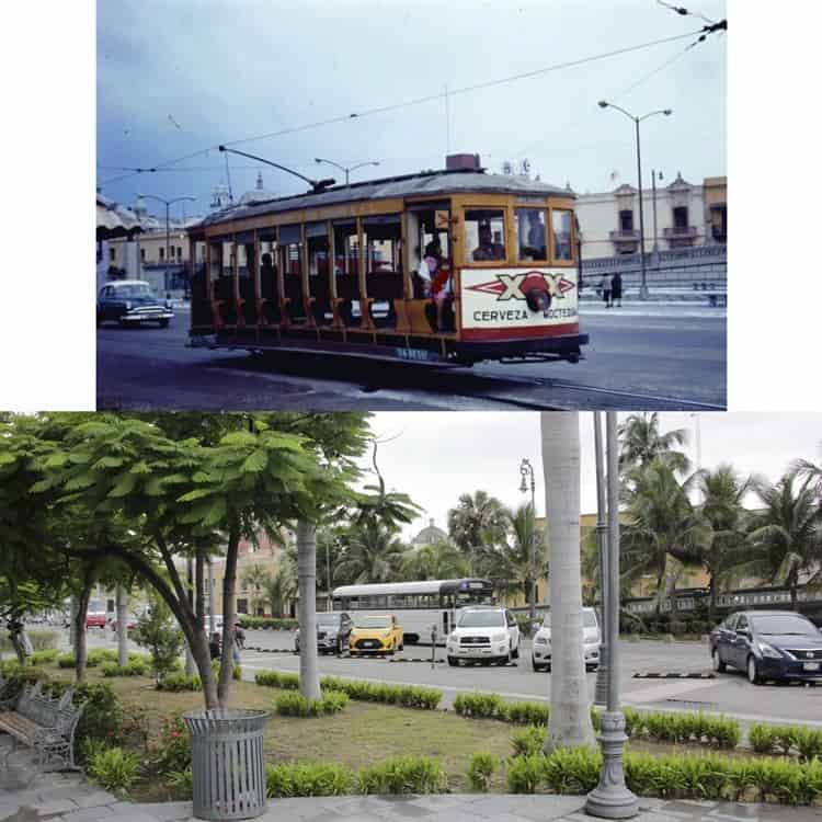 Así era la Ciudad de Veracruz en la época de los tranvías