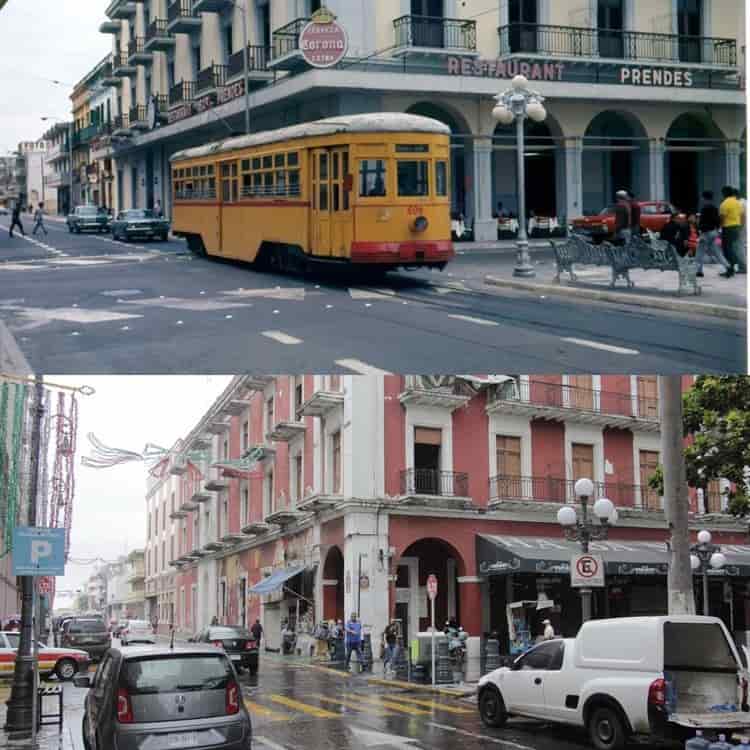 Así era la Ciudad de Veracruz en la época de los tranvías