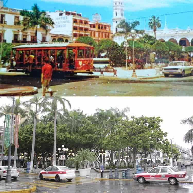 Así era la Ciudad de Veracruz en la época de los tranvías