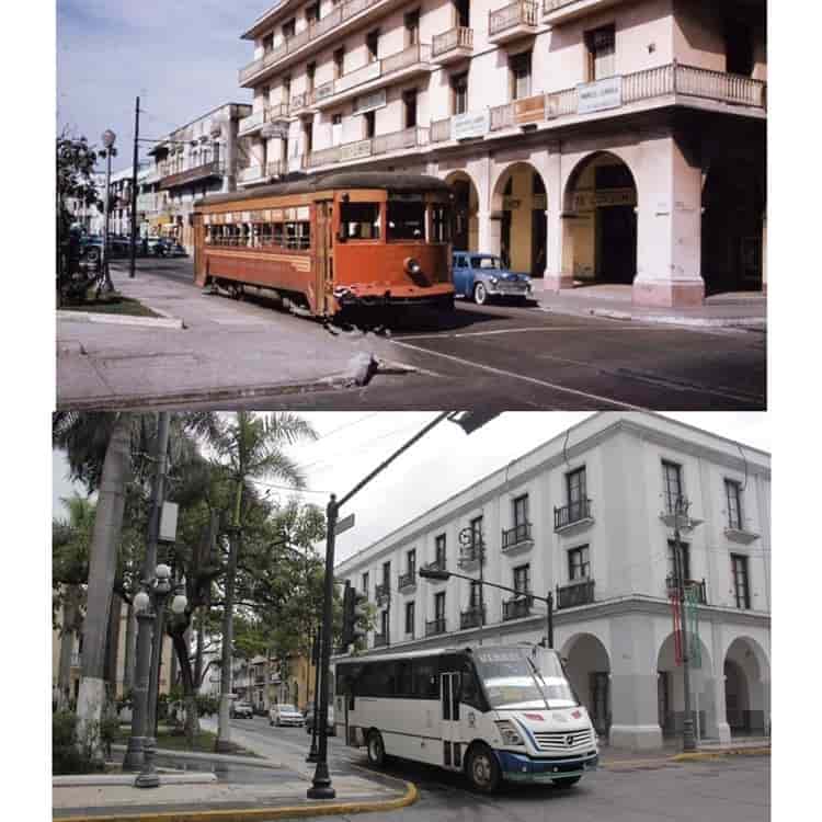 Así era la Ciudad de Veracruz en la época de los tranvías