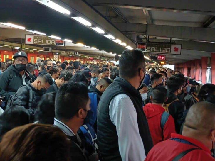 Hasta 30 minutos de retraso en Línea 3 del Metro de CDMX (+Video)