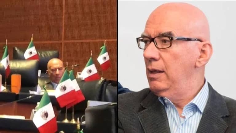 Dante Delgado acusó a Jesús Ramírez de difundir vídeo donde está dormido en el senado