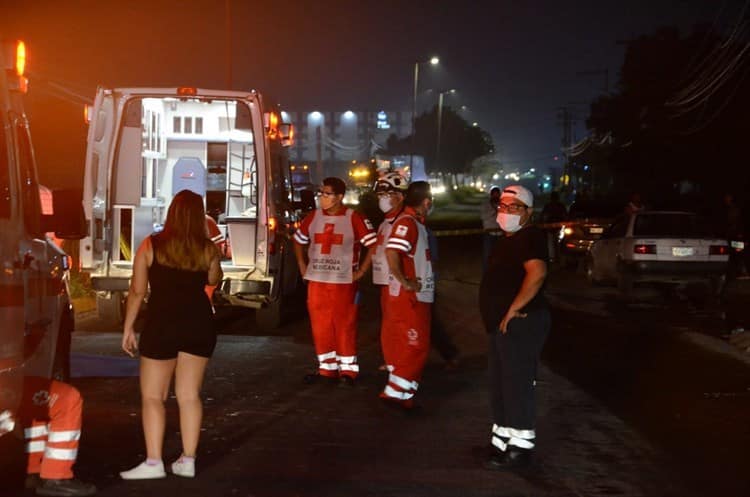 Dos personas pierden la vida tras ser atropelladas en la Veracruz Xalapa(Video)