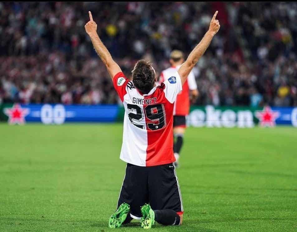 Santiago Giménez hace historia con el Feyenoord