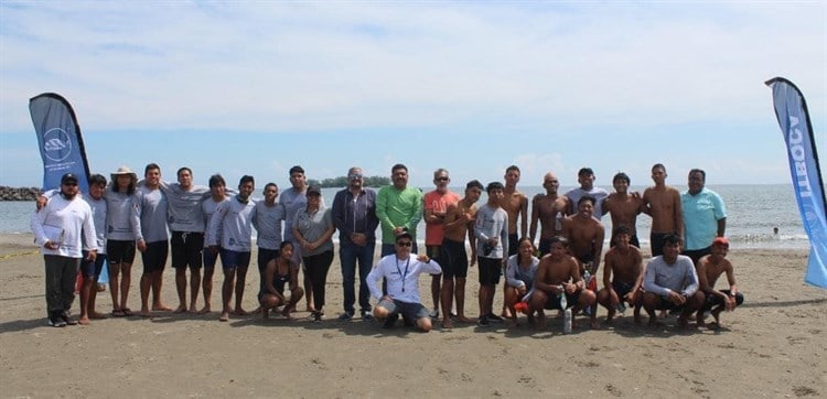Aspirantes a buzos participaron en Biatlón del Instituto Tecnológico de Boca del Río