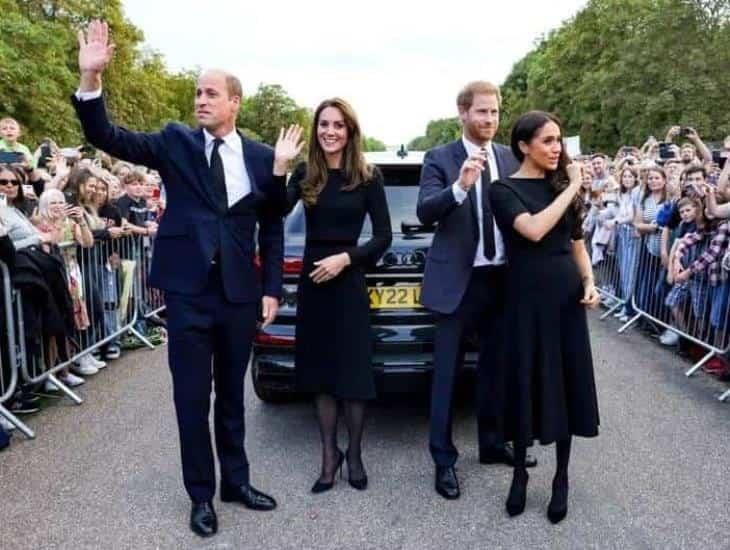 William y Kate, Príncipe y Princesa de Gales, se reúnen con los Duques de Sussex