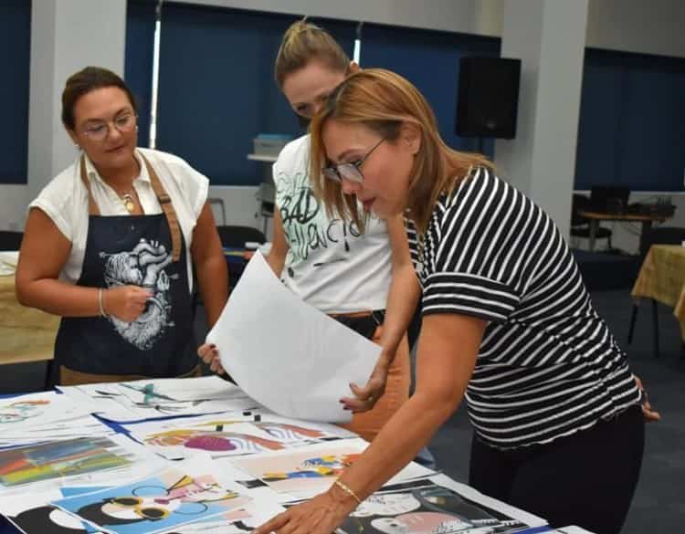 Actividad con arte y altruismo realiza el Comité de Damas del CMIC Veracruz Puerto