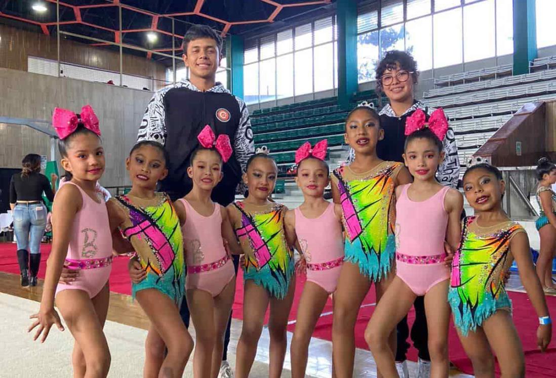 Gimnastas xalapeñas, con objetivo en competencia nacional