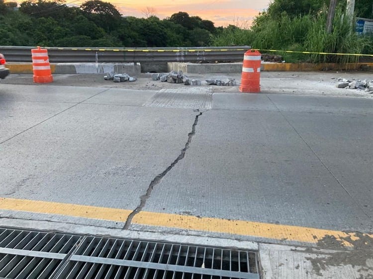 ¡A la mitad! Reparación de grieta en puente Torrentes no ha concluido, sigue la obra