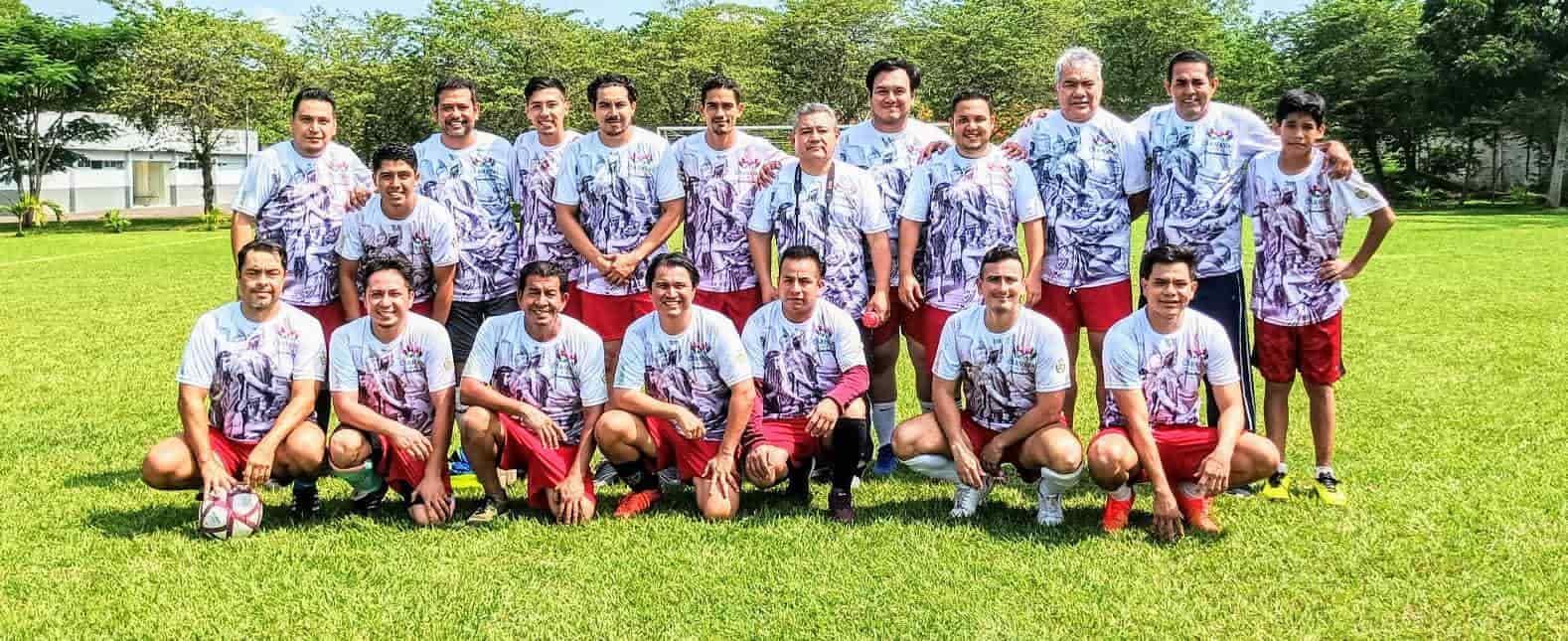 Realizan cuadrangular de futbol en San José Novillero