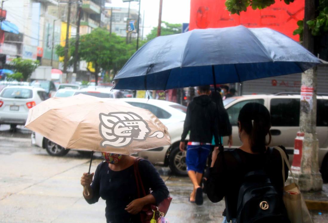 Lluvias se extenderán hasta el 15 de septiembre; Coatza, con encharcamientos: PC