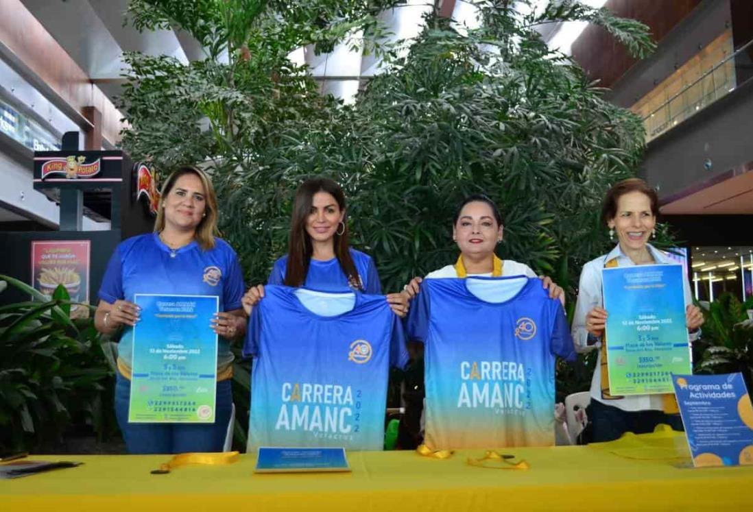 Invita AMANC y DIF de Boca del Río a Carrera por la Vida (+Video)