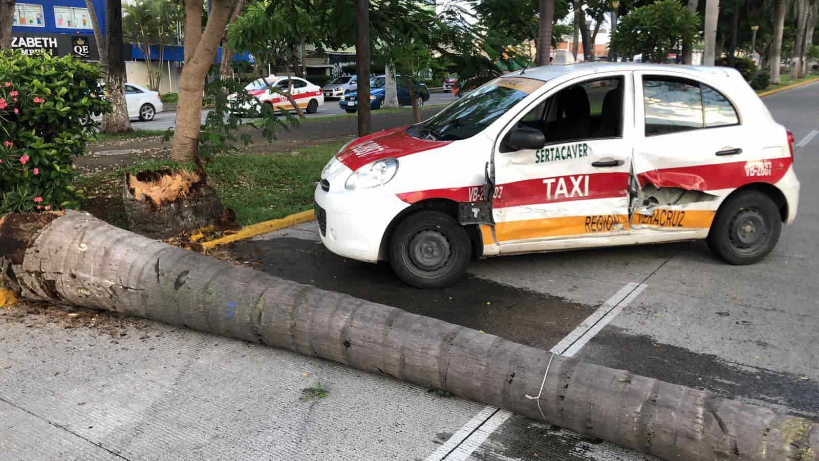 Video: Se registra aparatoso accidente en la avenida Salvador Díaz Mirón en Veracruz