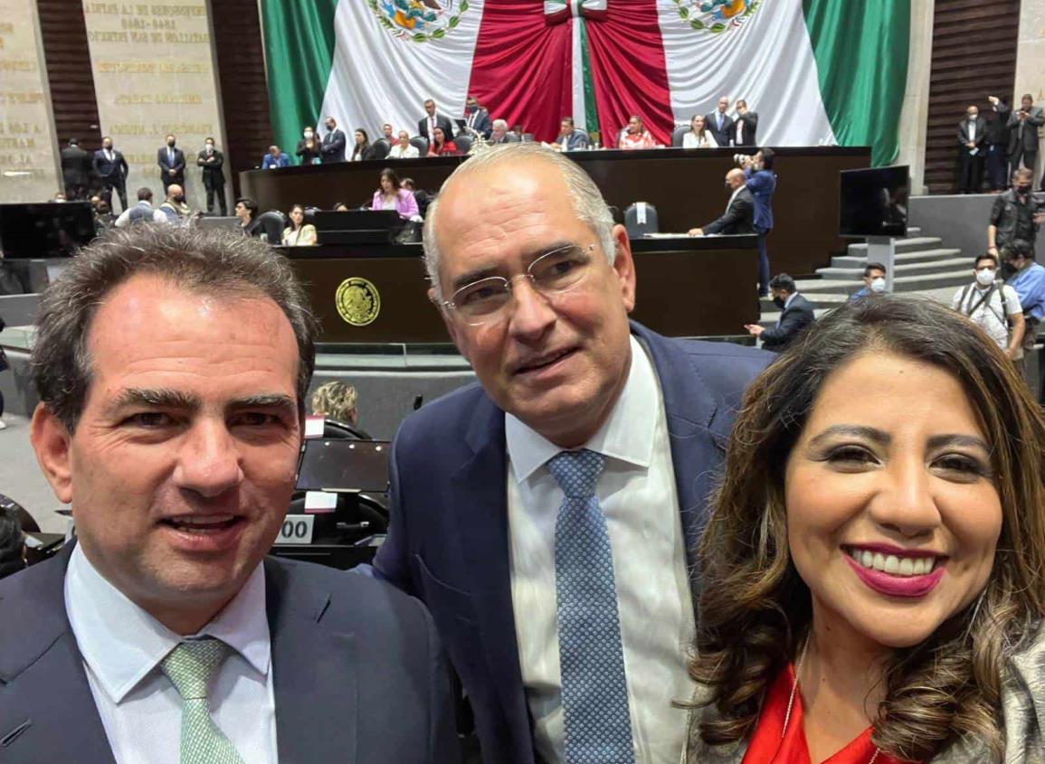 Una a favor y otro en contra; diputados veracruzanos del PRI sobre reforma a GN