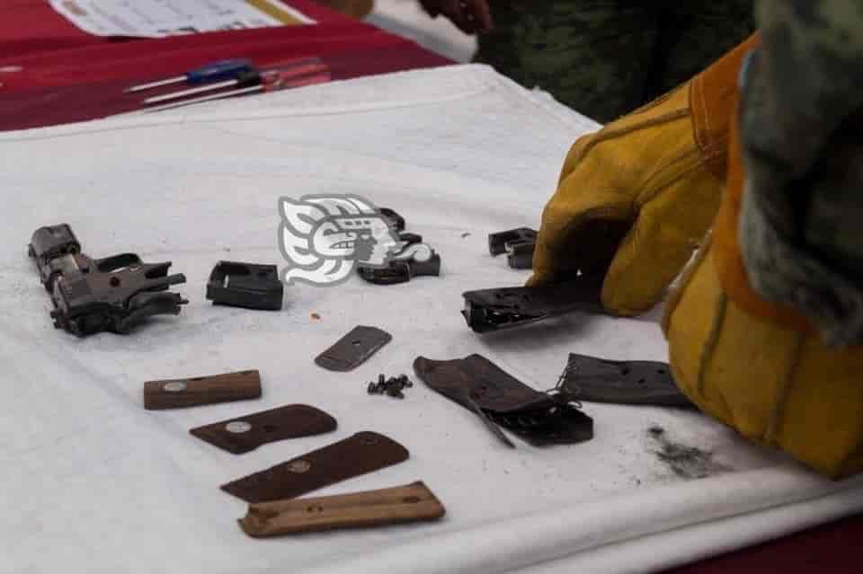 Con Canje de armas, SSP retira de domicilios 469 armas y 300 mil cartuchos