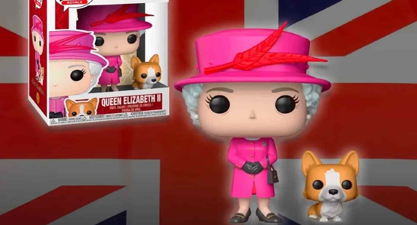 Con todo y corgi; Funko lanza figura de la reina Isabel II