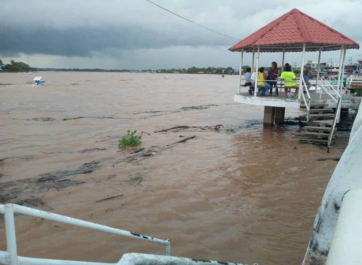 Alerta PC por posible crecida en ríos Tonalá, Papaloapan y Coatzacoalcos por lluvias