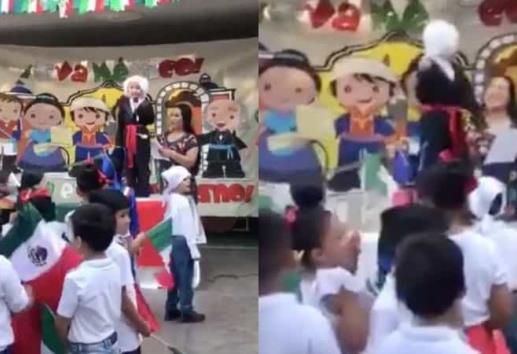 Niño grita "Viva México, cabro**s" y se vuelve viral (+Vídeo)