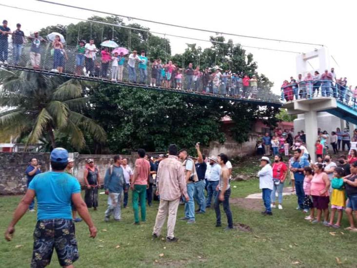 Con concurso de palo encebado así disfrutaron las fiestas patrias en Úrsulo Galván