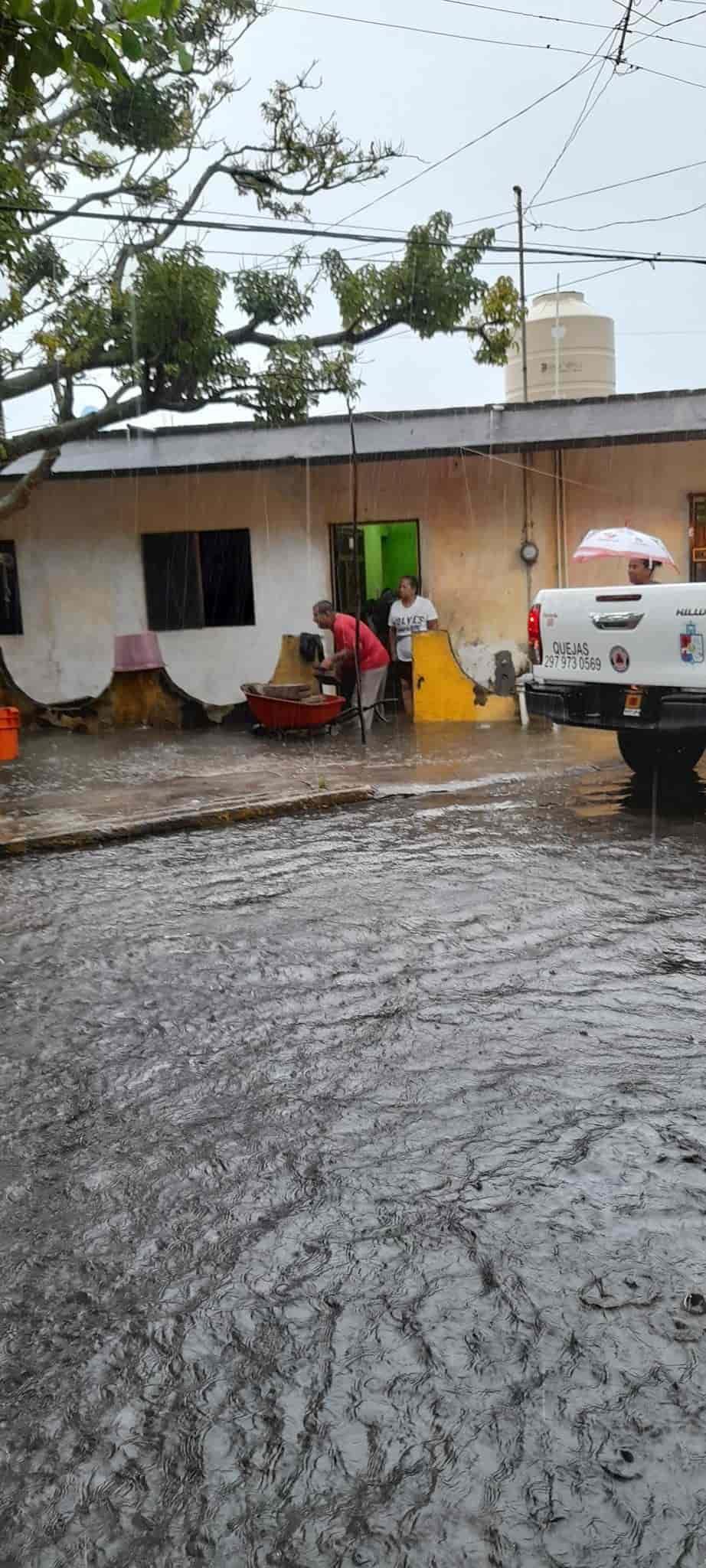 Activan Marina y DN III en Alvarado tras desbordamiento de río Papaloapan