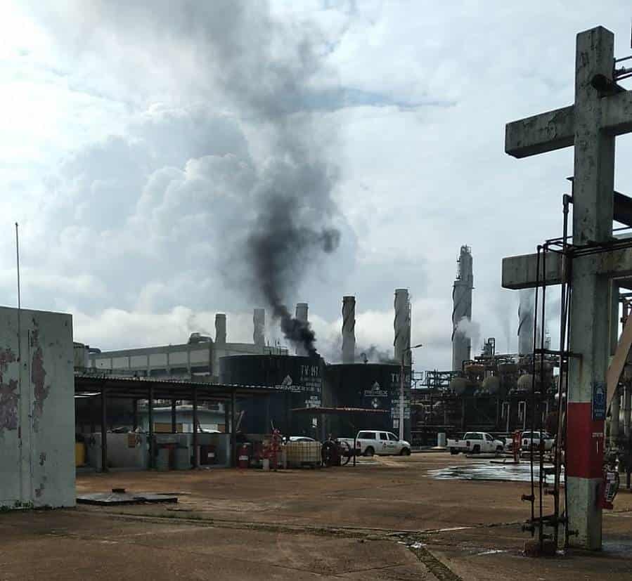 Alerta por incendio en planta de calderas en Cangrejera