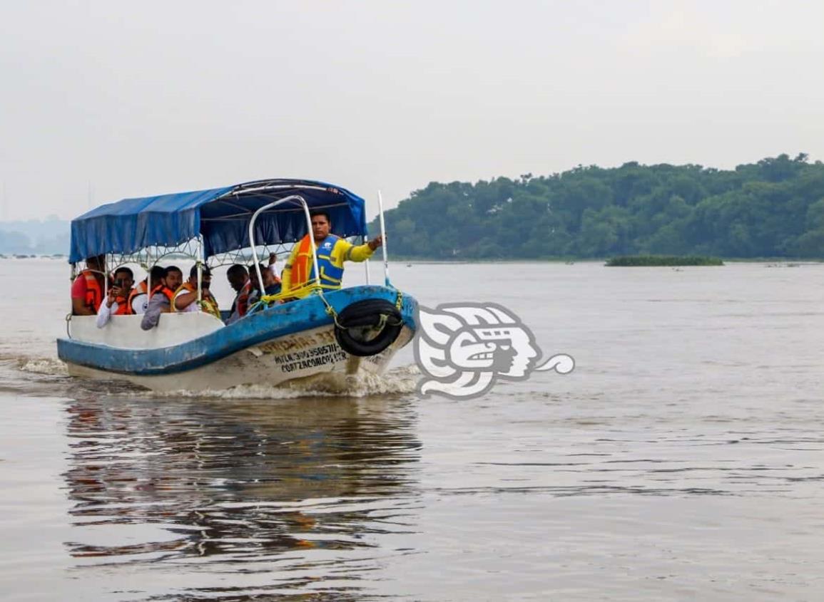 Ponen a funcionar nuevamente servicio de lanchas en Nanchital