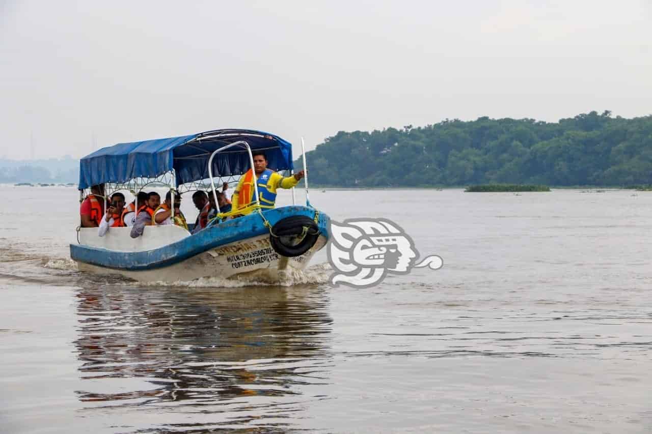 Ponen a funcionar nuevamente servicio de lanchas en Nanchital