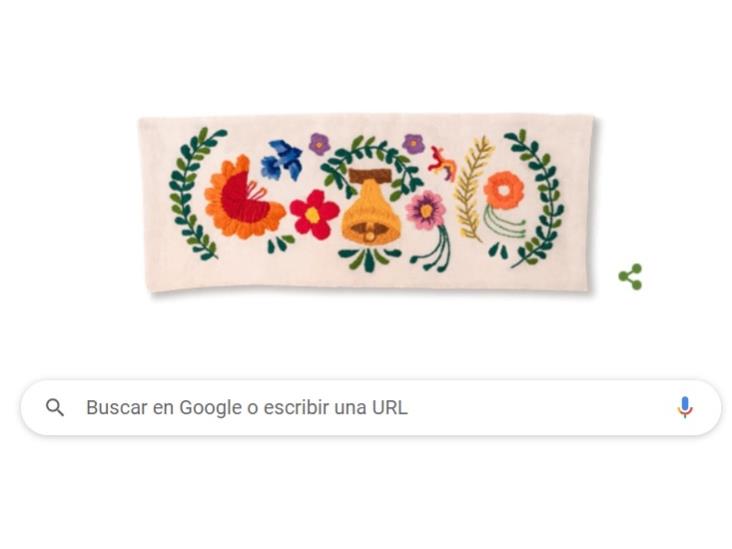 Google dedica doodle a la Independencia de México