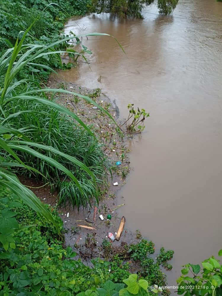 Río Jamapa se mantiene en nivel estable; zona El Tejar y Medellín en vigilancia