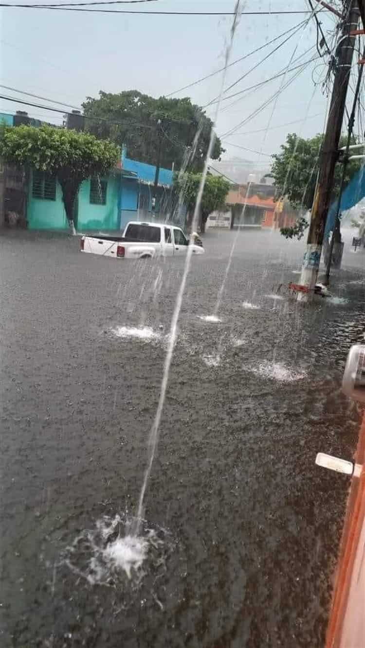 5 colonias de Alvarado con afectaciones por desbordamiento de río Papaloapan