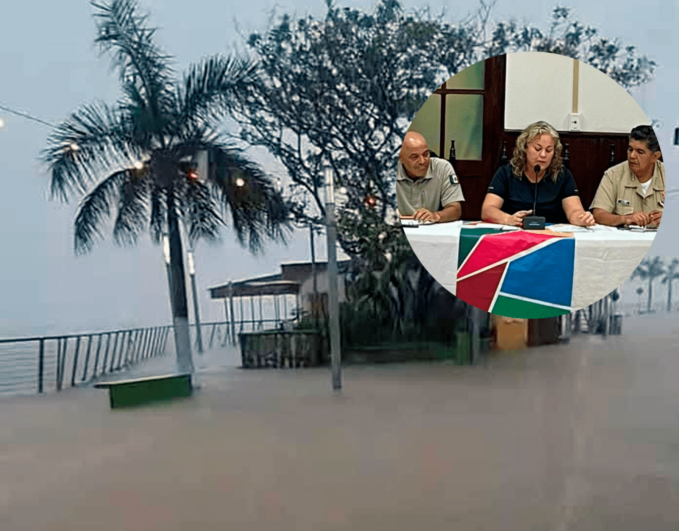 Más de 2 mil familias afectadas por inundación en Alvarado