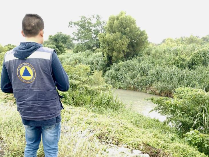 En Poza Rica, mantienen en monitoreo nivel del río Cazones