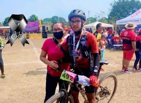 Clubs de ciclistas lamentan trágica muerte de adolescente en Coatzacoalcos