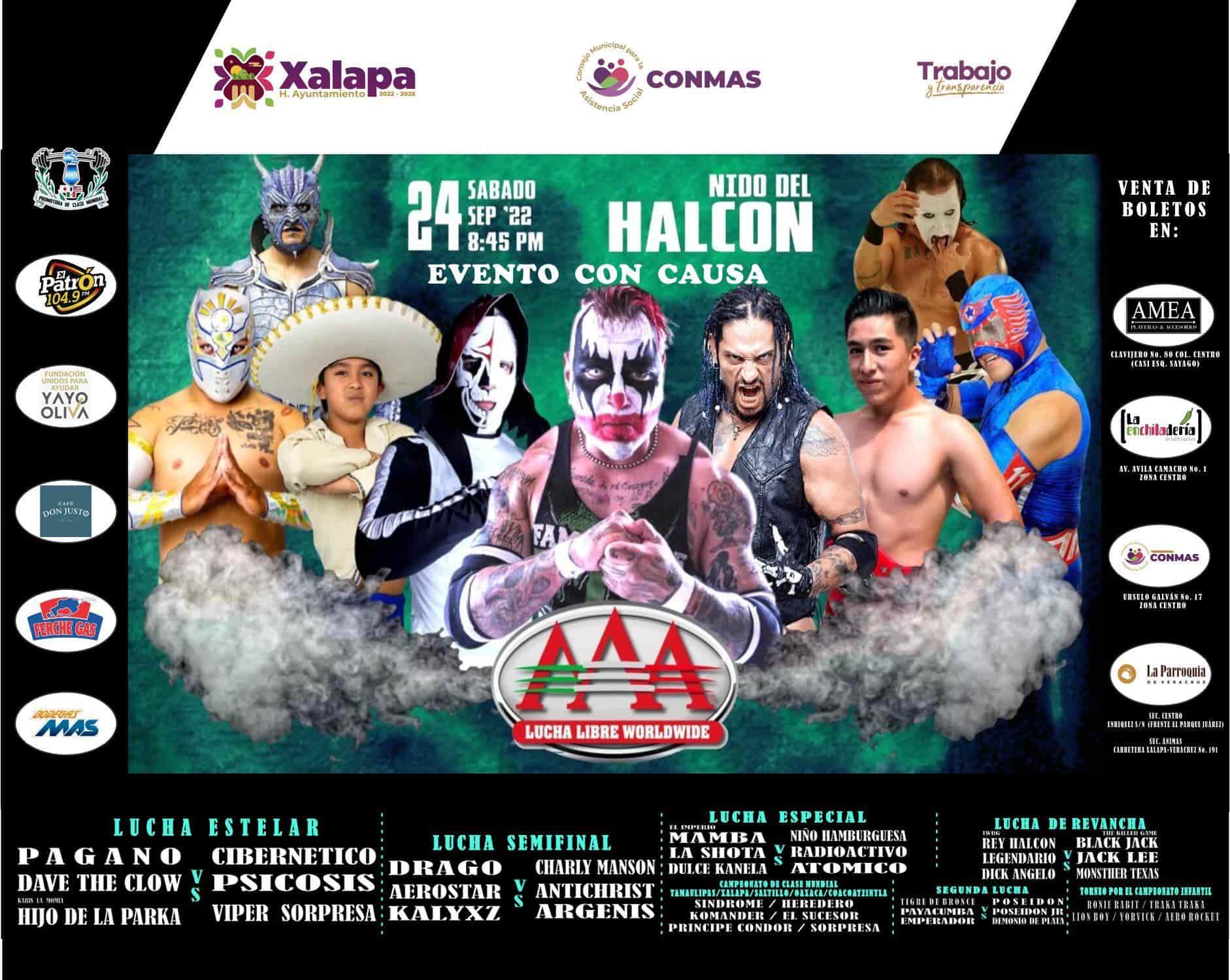 En Xalapa habrá lucha libre con causa; checa cuándo