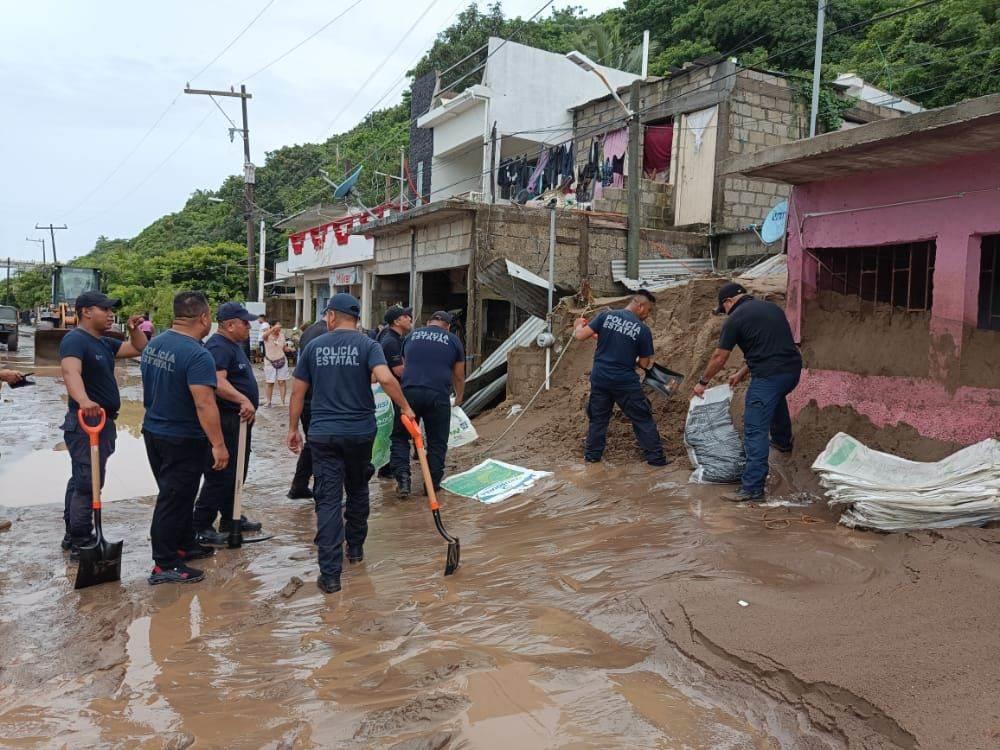 Activa Fuerza Civil Plan Tajín en Alvarado por inundaciones