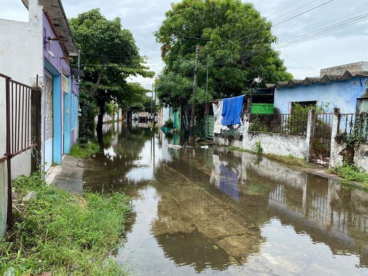 Entre aguas negras, vecinos de Vista Alegre piden ayuda por inundación (+Video)