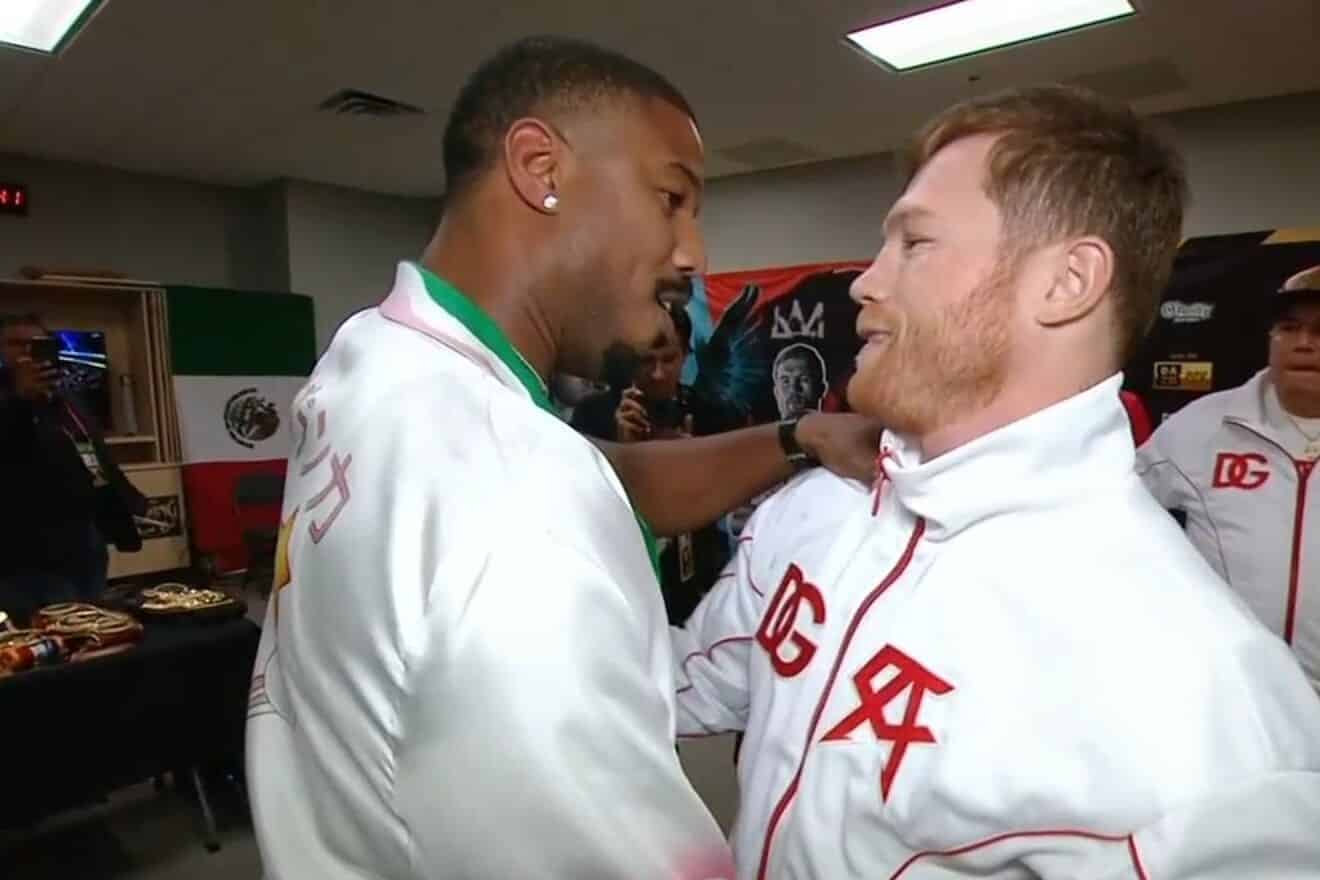 Estos son los artistas que fueron a ver la pelea del canelo