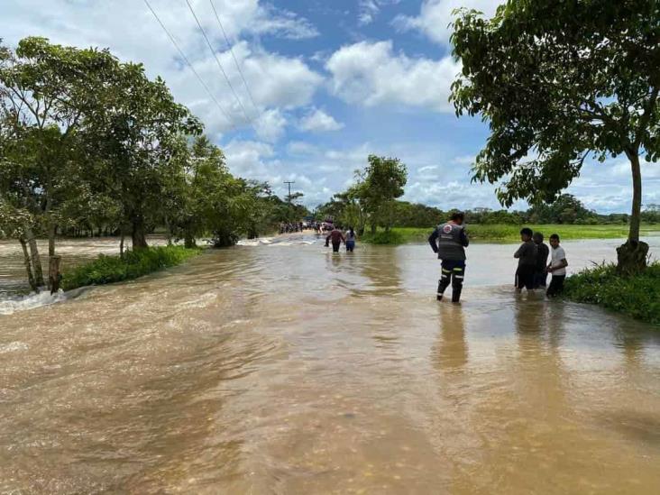 Descienden niveles críticos del río Coatzacoalcos