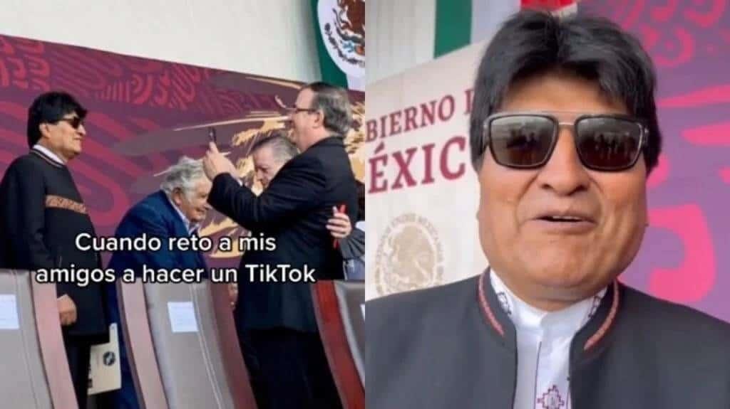 Ebrard conquista TikTok con el baile de Evo Morales (+Video)