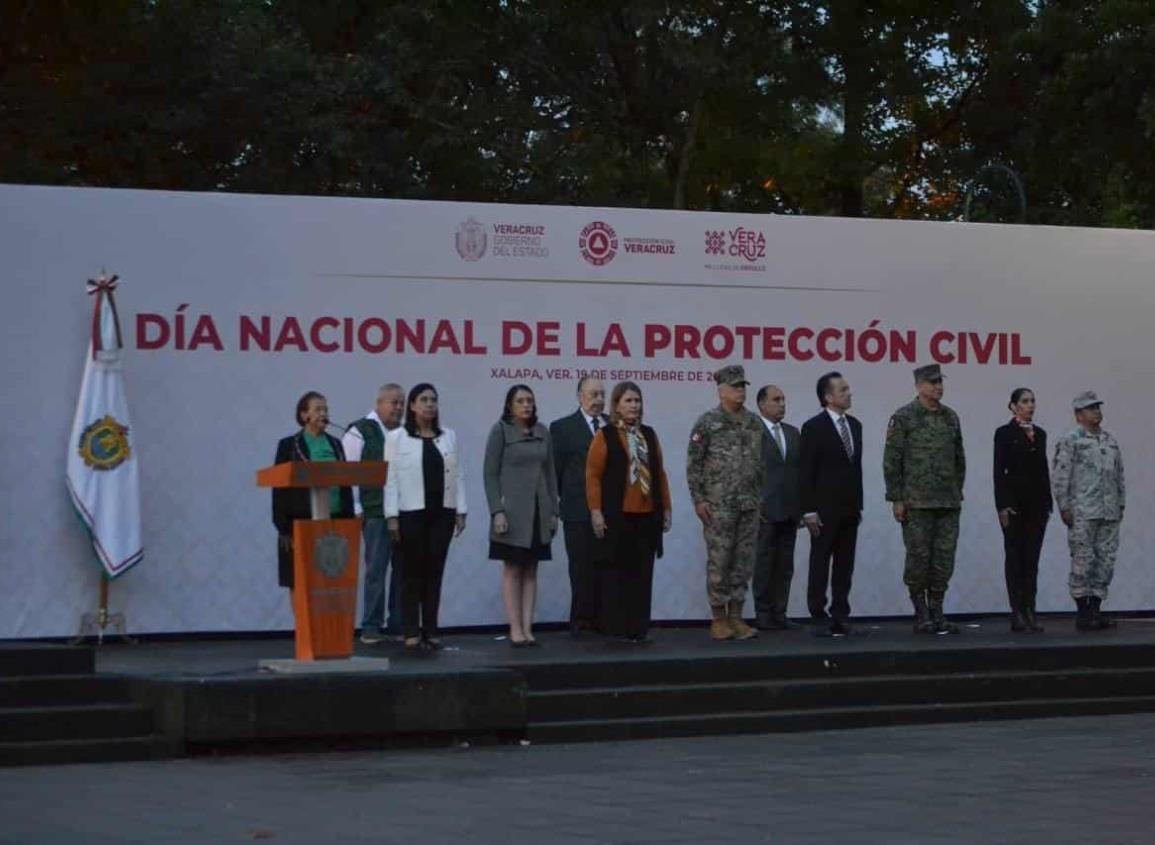 Gobierno de Veracruz presume combate a la corrupción en el Día de Protección Civil