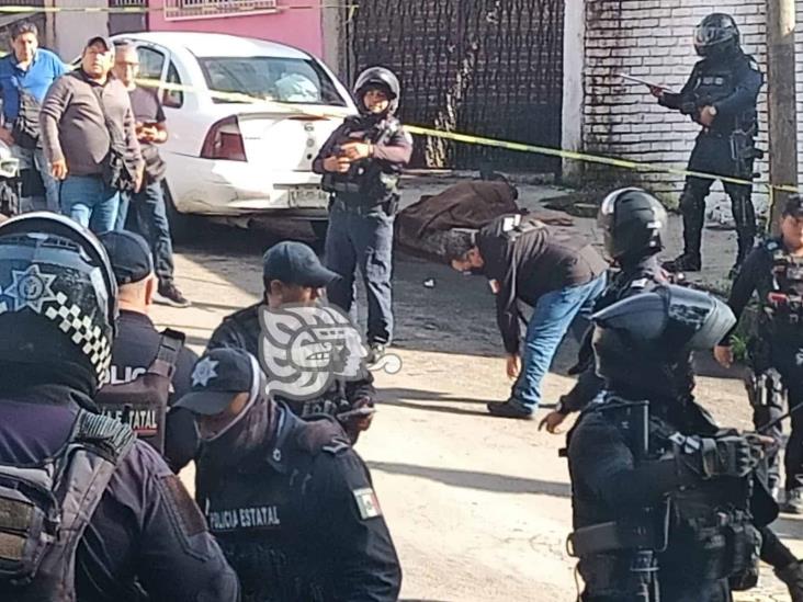 Riña en colonia Ferrocarrilera de Xalapa deja un muerto y un herido de bala (+Video)