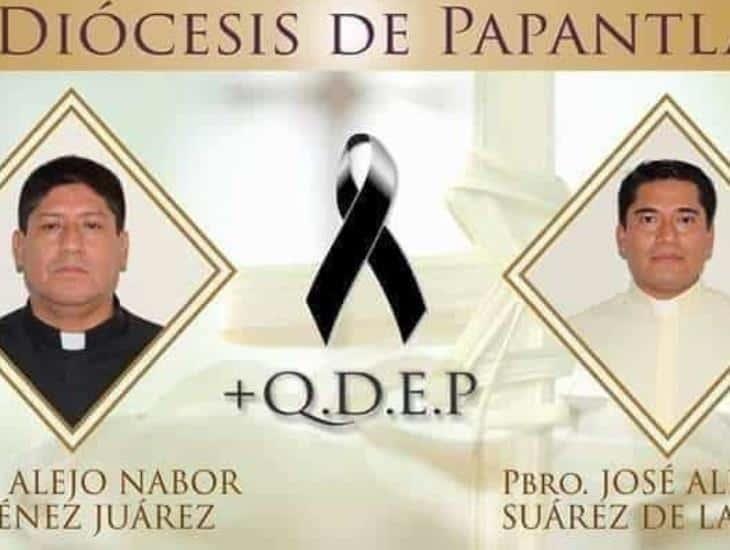 ¿Error o dolo? Diócesis de Papantla informa homicidio de 2 curas, pero de 2016