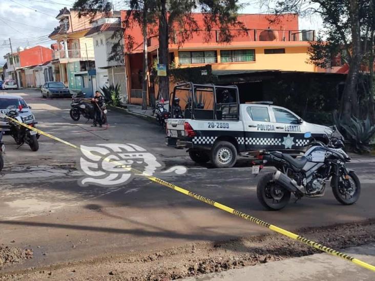 Riña en colonia Ferrocarrilera de Xalapa deja un muerto y un herido de bala (+Video)