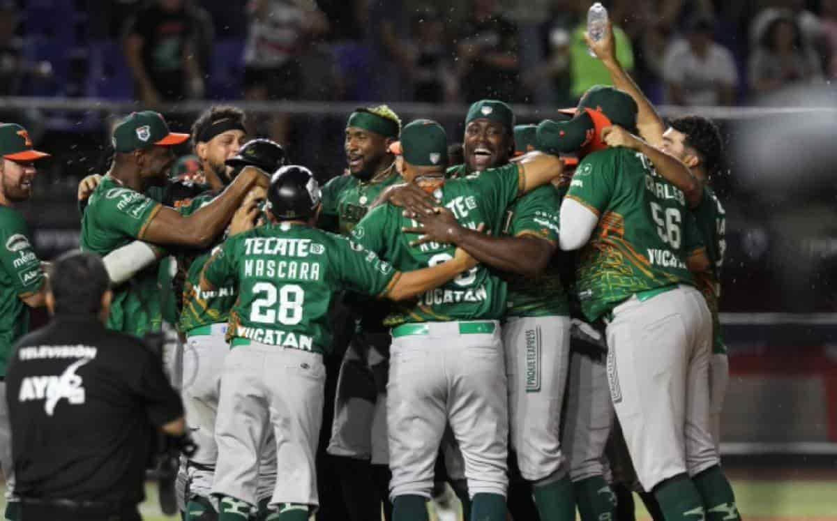 ¡Rey León! Yucatán es campeón del beisbol mexicano (+video)